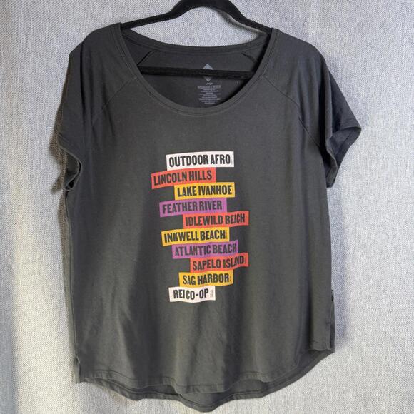 REI Tops - Outdoor Afro x REI Co-Op Women's Size L Short Sleeve Tee